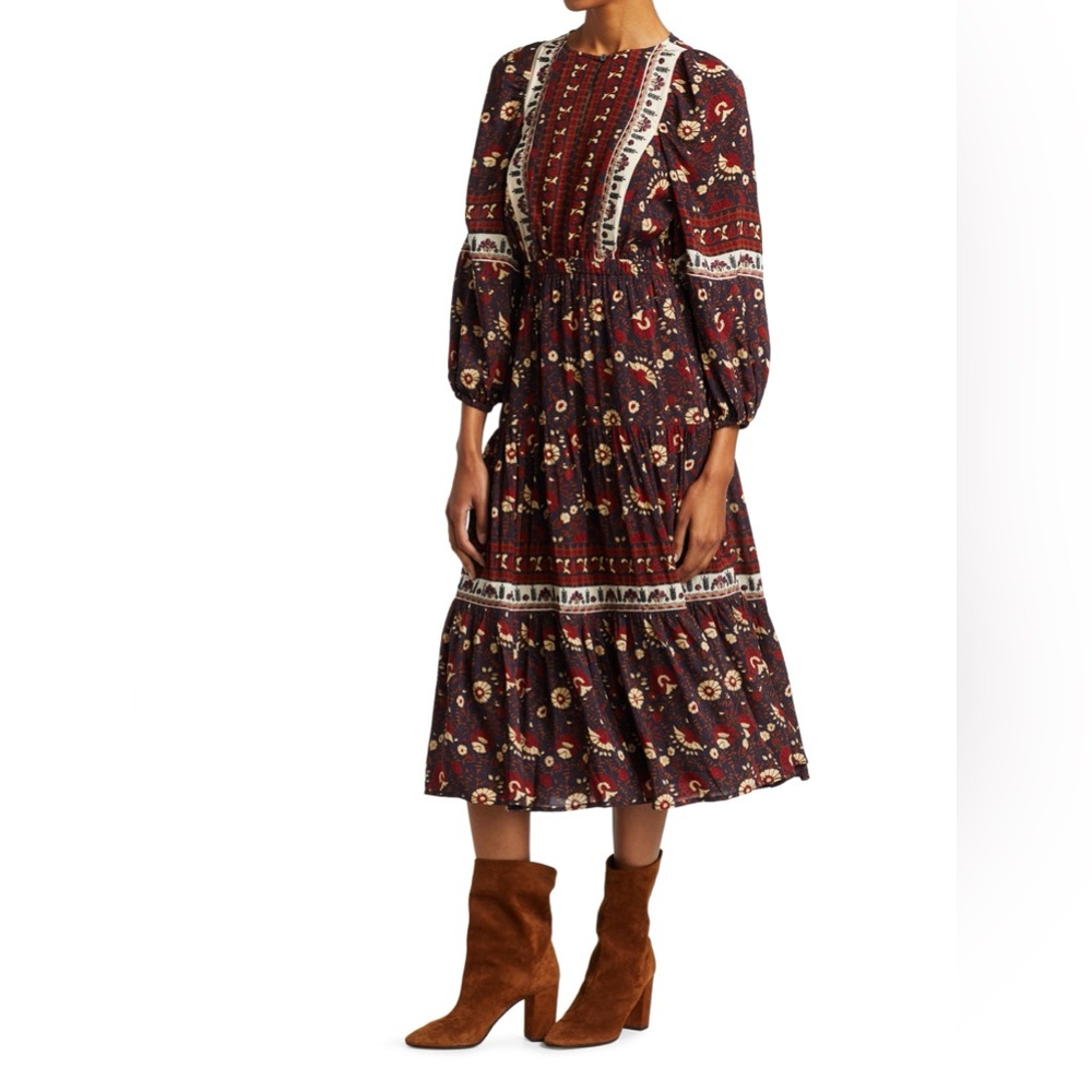 Sea New York Francesca Printed Maxi Dress